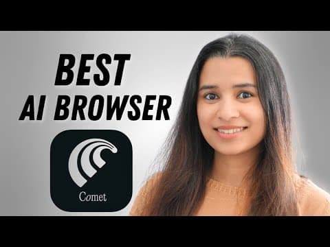 COMET Browser   What can an AI Browser ACTUALLY Do?